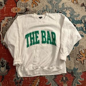 COPY - THE BAR 💚 Varsity Sweatshirt XL